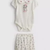 0–18 kk | Disneyn Aristokissat -sarjan Marie-bodysuit ja bloomerit -vastasyntyneiden Seti