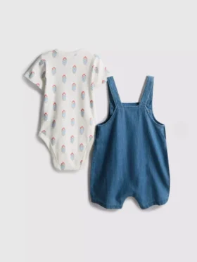 0–18 kk | Paddington-karhu-bodysuit ja haalari -vastasyntyneiden setti
