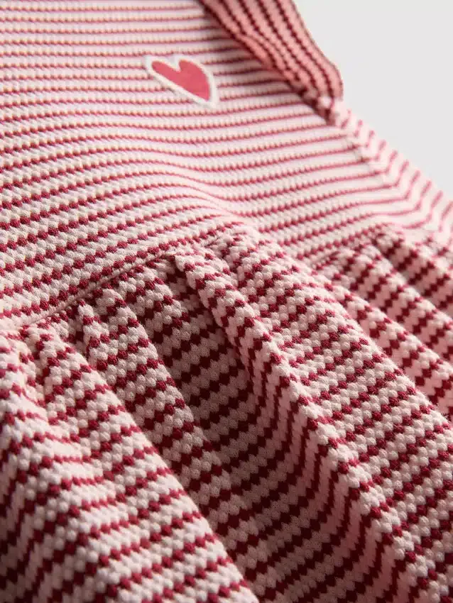 0–18 kk | röyhelöinen vastasyntyneen smock-mekko