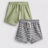 0–36 kk | 2 kpl teksturoituja shortsit