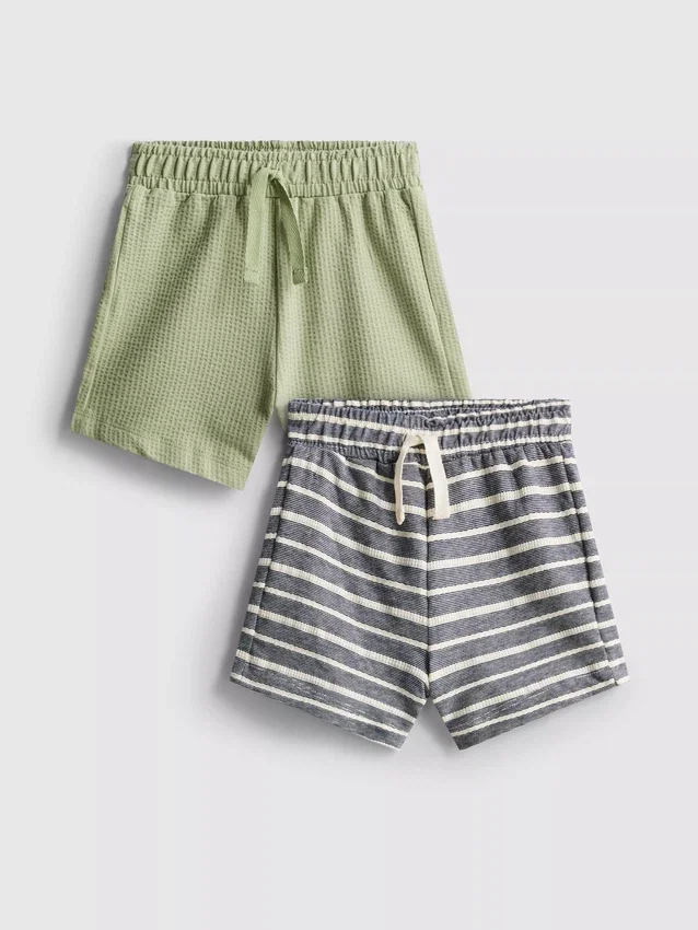 0–36 kk | 2 kpl teksturoituja shortsit