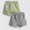 0–36 kk | 2 kpl teksturoituja shortsit