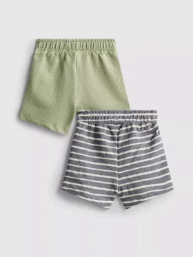 0–36 kk | 2 kpl teksturoituja shortsit