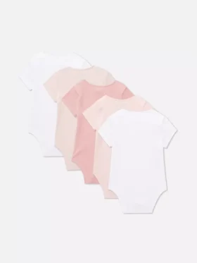 0–36 kk | 5 kpl:n pakkaus lyhythihaisia bodyja
