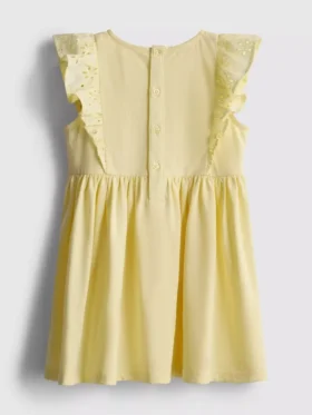 0–36 kk | broderie anglaise -smock-mekko