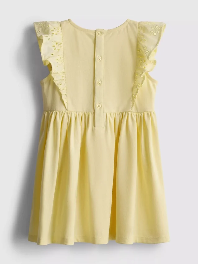 0–36 kk | broderie anglaise -smock-mekko