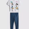 0–36 kk | Disneyn Mikki Hiiri ja ystävät -Kauluspaita- ja leggings-seti