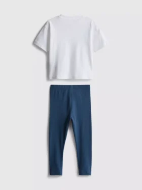 0–36 kk | Disneyn Mikki Hiiri ja ystävät -Kauluspaita- ja leggings-seti