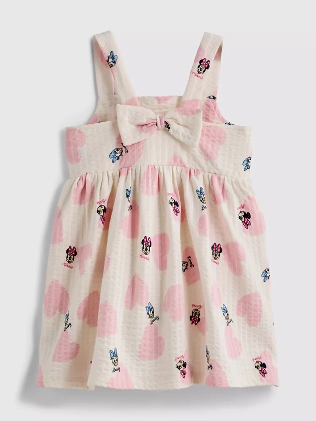 0–36 kk | Disneyn Minnie Mouse ja Daisy Duck -kuvioinen smock-meko