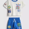 0–36 kk | koripallokuviollinen t-paita ja Shortsit