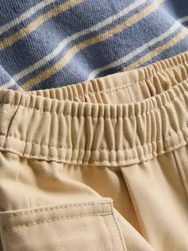 0–36 kk | T-paita ja cargo-shortsit -seti
