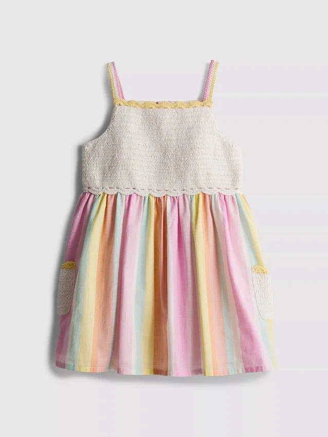 0–36 kk | virkattu cami-mekko