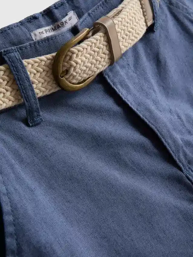 1,5–12 v. | The Edit -linen-sekoitteiset vyölliset chino-shortsit