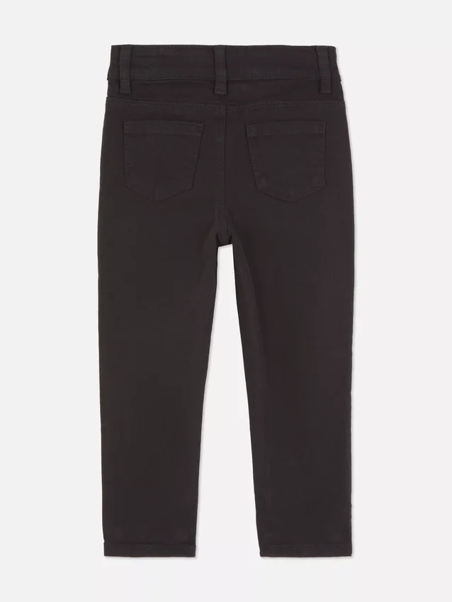 1,5–7 v. | twill-kankaasta valmistetut suorat housut