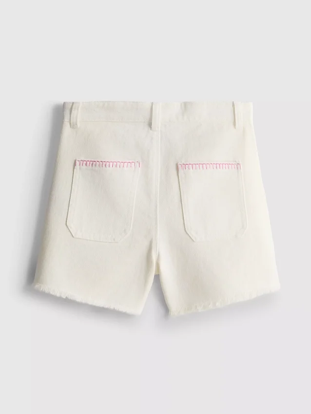 1,5–8 v. | Disneyn Stitch-kontrastikuvioiset denimshortsit