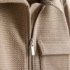 1,5–8 v. | Jacquard-vetoketjullinen takki ja Collegehousut -setti
