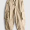 1,5–8 v. | twill-kangasta olevat cargo-housut