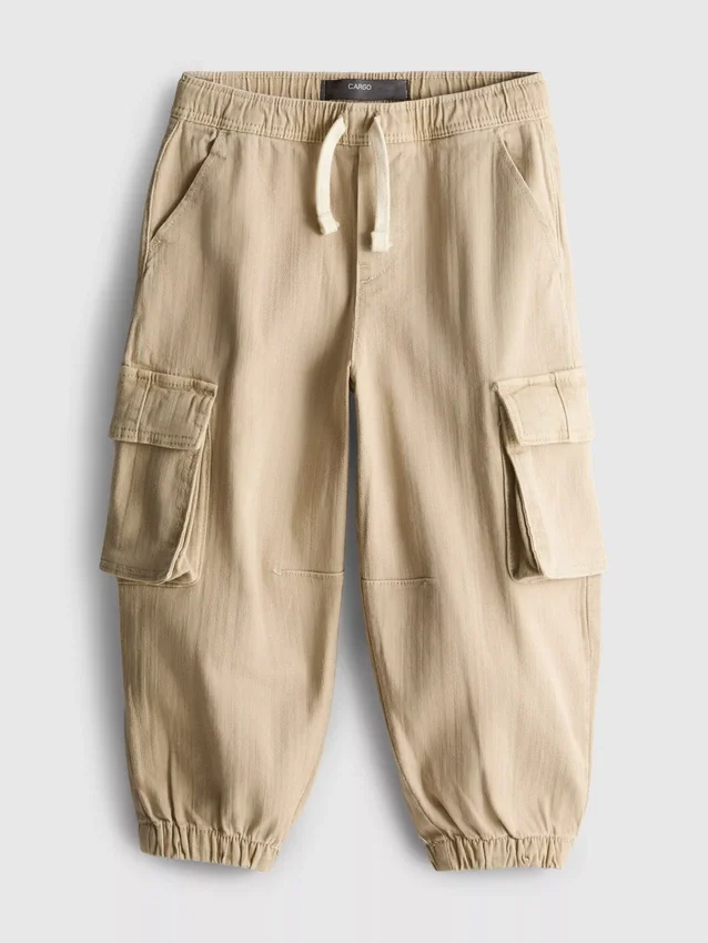 1,5–8 v. | twill-kangasta olevat cargo-housut