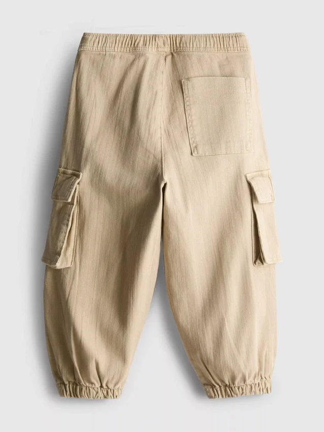 1,5–8 v. | twill-kangasta olevat cargo-housut