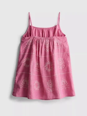 1,5–9 v. | brodeerattu chambray-cami-mekko