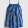 1,5–9 v. | brodeerattu chambray-cami-mekko