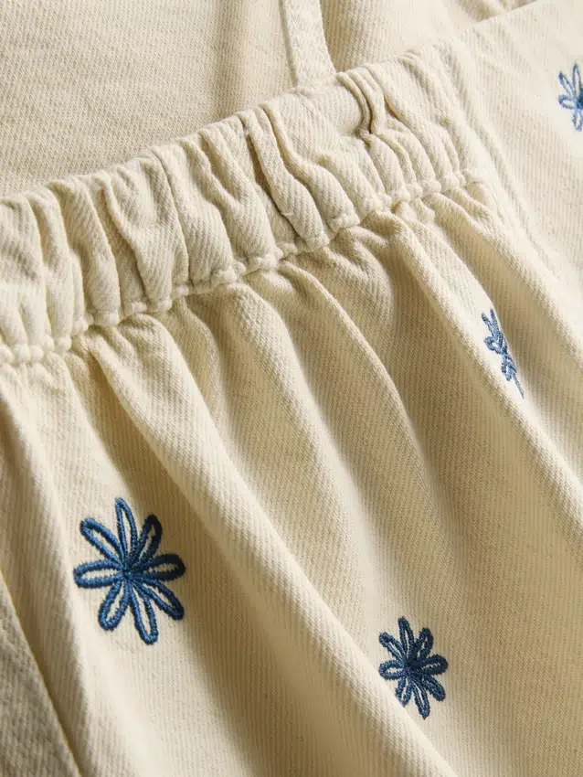1,5–9 v. | brodeerattu denim-mekko