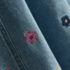 1,5–9 v. | brodeerattu denim-mekko