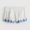 1,5–9 v. | brodeeratut denimshortsit