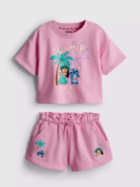 1,5–9 v. | Disneyn Stitch-T-paita ja Shortsit