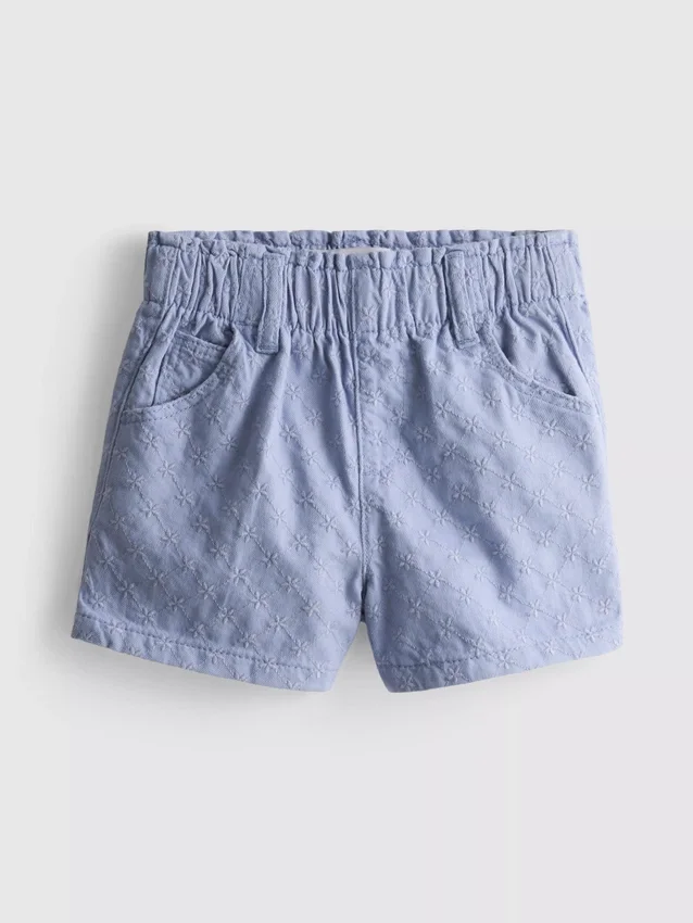 1,5–9 v. | paperbag-malliset denimshortsit