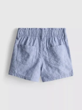 1,5–9 v. | paperbag-malliset denimshortsit