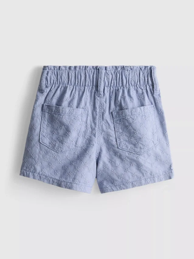 1,5–9 v. | paperbag-malliset denimshortsit