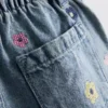1,5–9 v. | paperbag-malliset denimshortsit