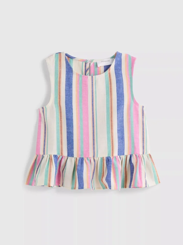 1,5–9 v. | raidallinen peplum-pusero