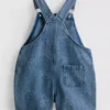 1,5–9 v. | rusettikoristeiset denim-haalarit