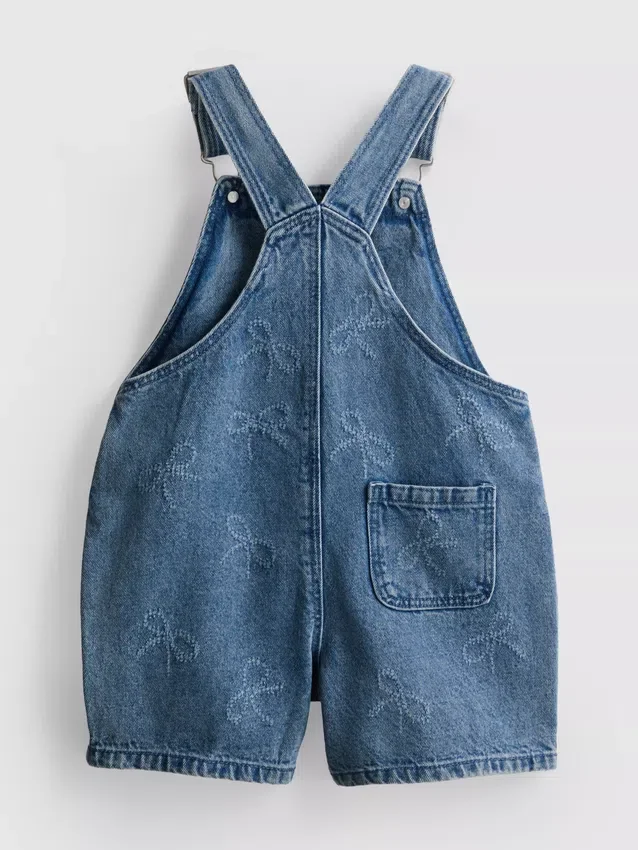 1,5–9 v. | rusettikoristeiset denim-haalarit