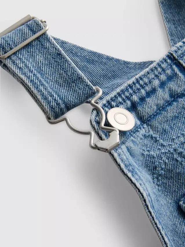 1,5–9 v. | rusettikoristeiset denim-haalarit