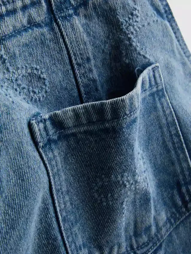 1,5–9 v. | rusettikoristeiset denim-haalarit