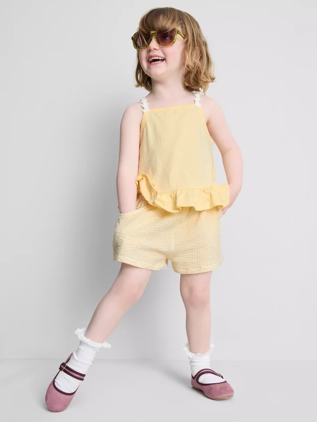 1–9 v. | peplum-paita ja shortsit