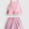 1–9 v. | peplum-paita ja shortsit