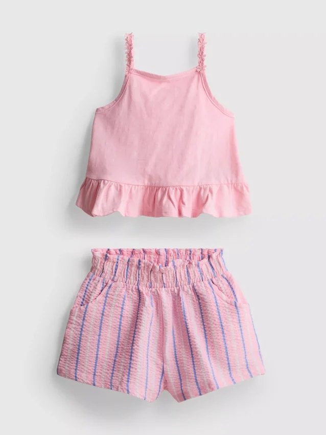 1–9 v. | peplum-paita ja shortsit