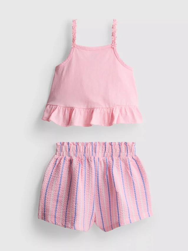 1–9 v. | peplum-paita ja shortsit