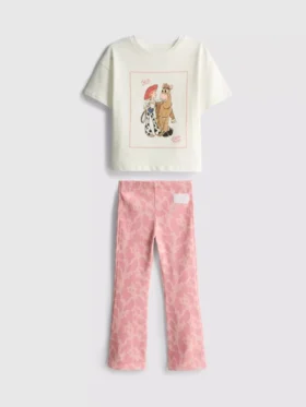 1–9-vuotiaille | Disney Pixarin Toy Story -kauluspaita ja leggingsit -setti