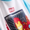 1–9-vuotiaille | Marvel Iron Man -kauluspaita ja Shortsit