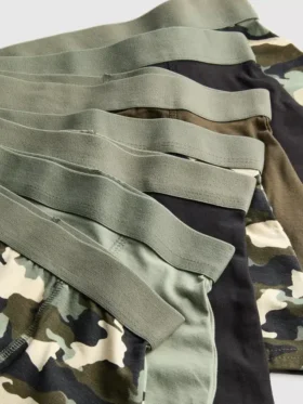 2–15 v. | 7 kpl:n pakkaus camouflage-kuvioisia alushousuja