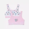 2 kpl Disneyn Stitch- ja Angel-saumattomia crop-toppeja