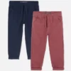 2-pack twill-housut