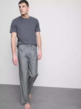 2-pakkaus popliinisia pyjamat-housuja