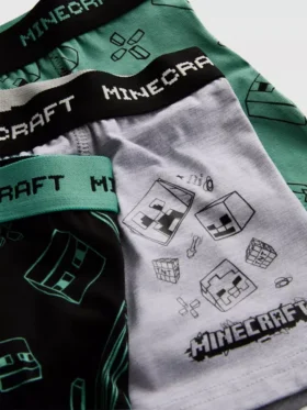 3–15 v. | 3 kpl:n pakkaus Minecraft-uimahousuja