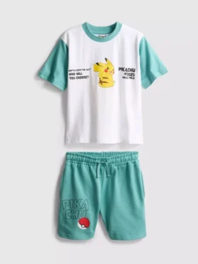 3–9-vuotiaille | Pokémon-T-paita ja Shortsit